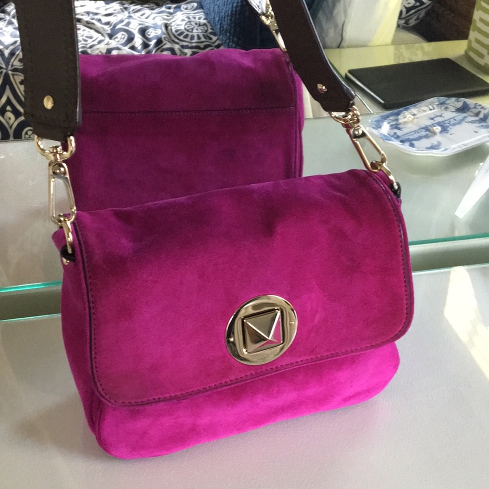 Kate Spade suede shoulder bag